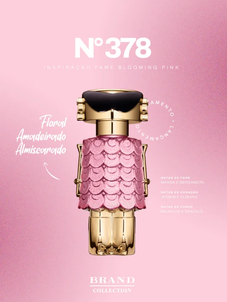 Perfume Feminino  BRAND COLLECTION   N°378 - Imagem 3