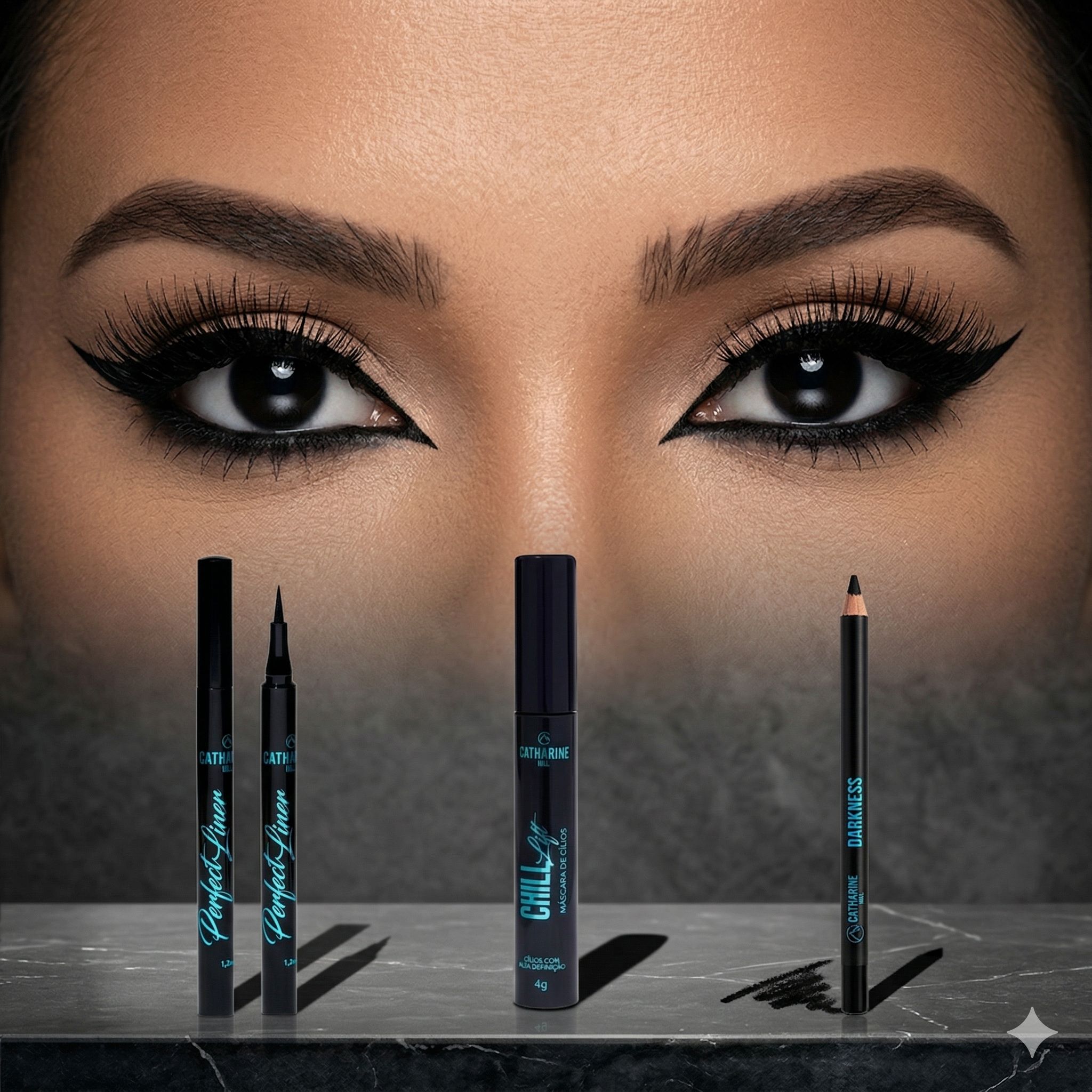 Kit Olhos Pretos Clássico - Kit 10